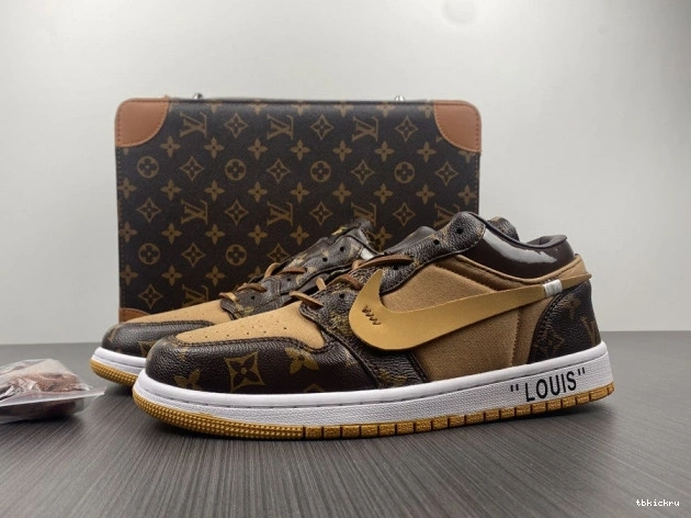 Cheap TBkick Air Jordan Off-Louis OW LOW AJ1 1 x 0715